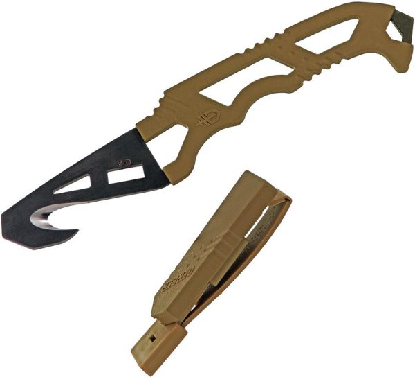 Gerber Crisis Hook Knife - 420HC Blade Glass Breaker Tool