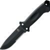 Gerber LMF II Infantry Fixed Blade - 420HC Drop Point Black
