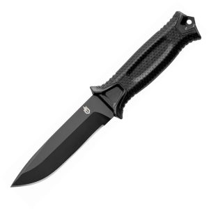 Gerber Strongarm Fixed Blade - Black Nylon Extended Tang