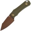 Tenable Loki Fixed Blade Olive G10 - Rose Gold