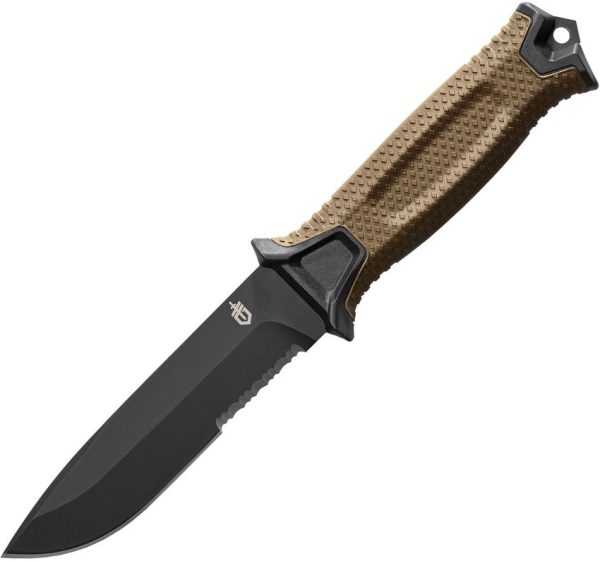 Gerber Strongarm Fixed Blade - Coyote Tan Serrated Edge