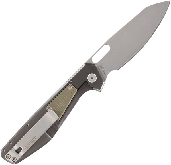 Gerber Slimsada Framelock Folding Knife - Green