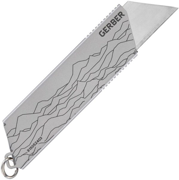 G1072684.jpg Gerber E.A.B. Mini Silver - Exchangeable Blade Keychain