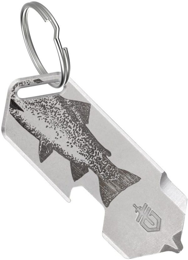 Gerber Shard DT Keychain Tool Fish Stonewash
