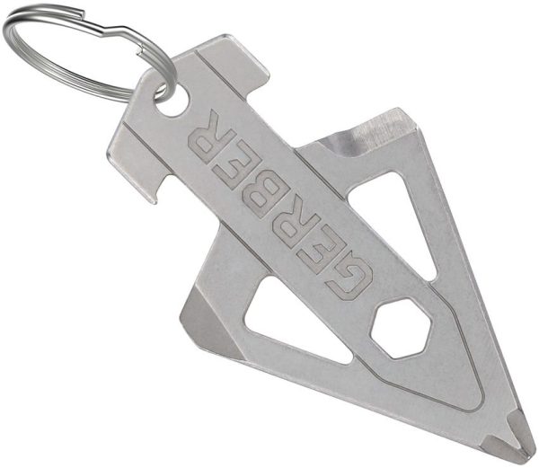 Gerber Broadhead Keychain Tool Stonewash