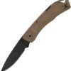 Gerber LST Ultra Lockback - Black 420HC Coyote Brown