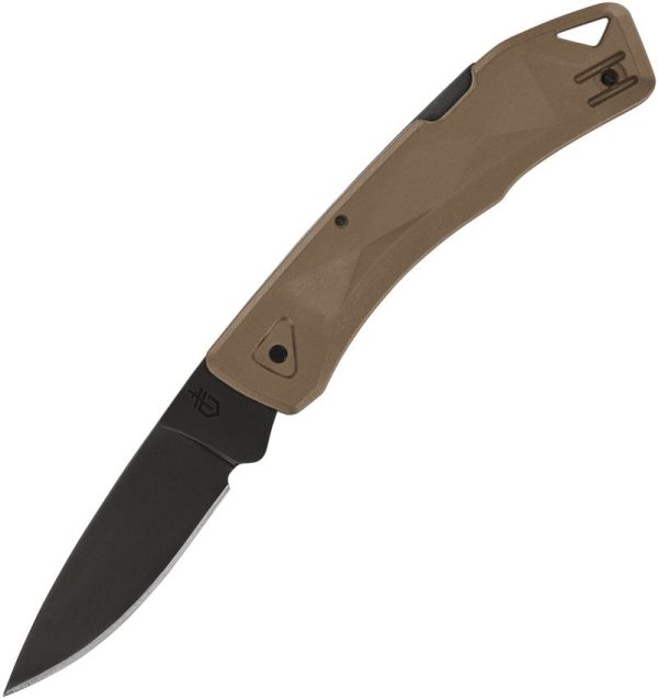 Gerber LST Ultra Lockback - Black 420HC Coyote Brown