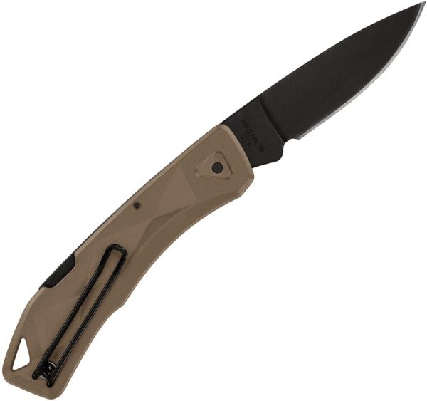Gerber LST Ultra Lockback - Black 420HC Coyote Brown