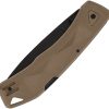 Gerber LST Ultra Lockback - Black 420HC Coyote Brown