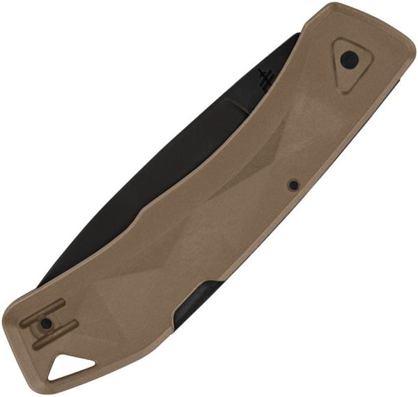 Gerber LST Ultra Lockback - Black 420HC Coyote Brown