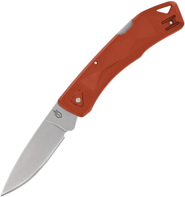 Gerber LST Ultra Lockback - Stonewash 420HC Orange