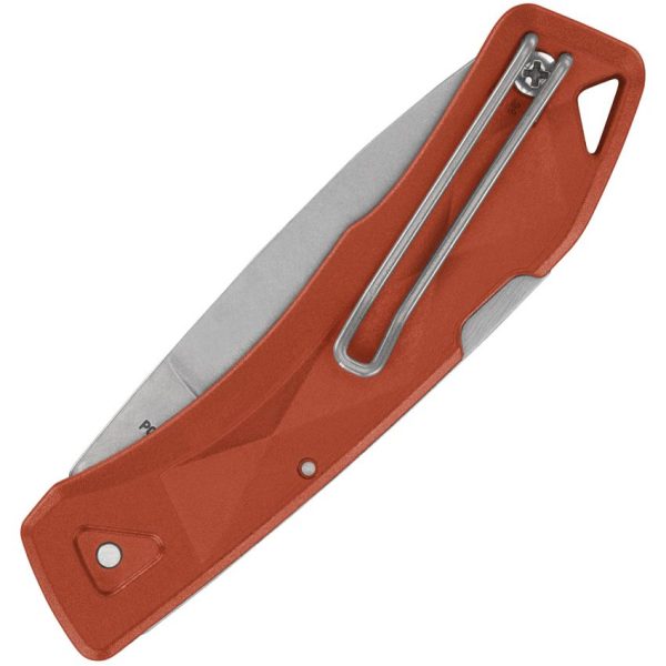 Gerber LST Ultra Lockback - Stonewash 420HC Orange