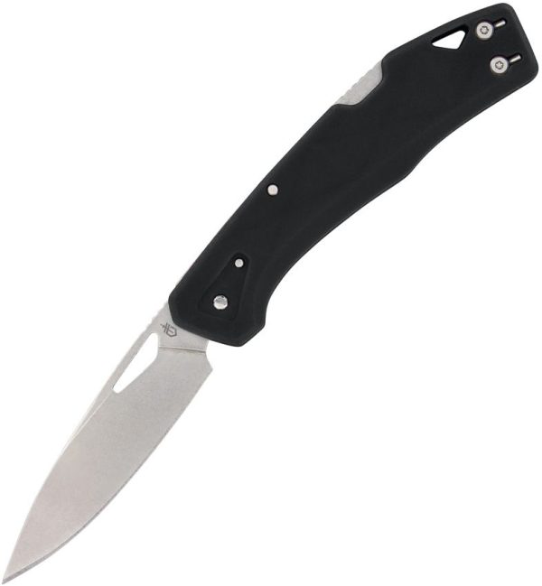 Gerber LST Lockback Black - Modified Clip Point