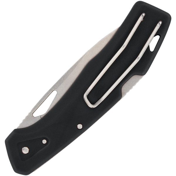Gerber LST Lockback Black - Modified Clip Point