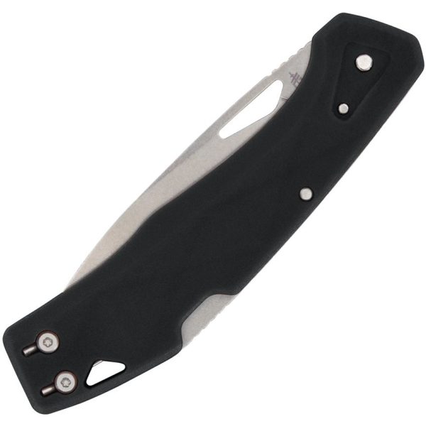 Gerber LST Lockback Black - Modified Clip Point