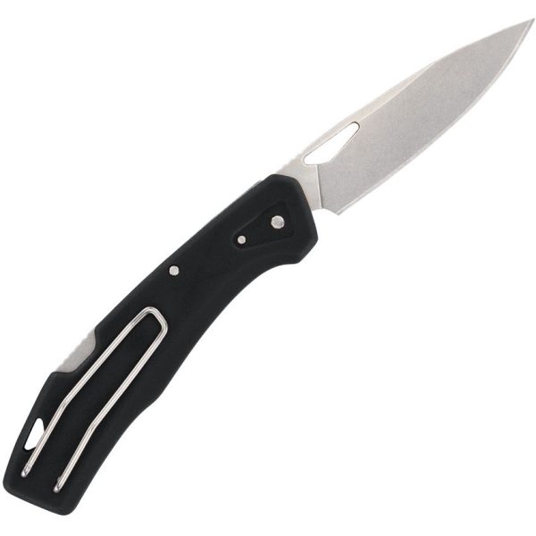 Gerber LST Lockback Black - Modified Clip Point
