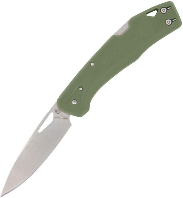 Gerber LST Lockback Green - 440A Modified Clip