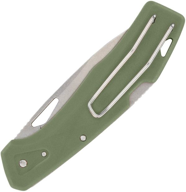 Gerber LST Lockback Green - 440A Modified Clip