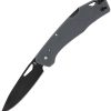 Gerber LST Lockback Gray - Black Oxide 440A