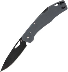 Gerber LST Lockback Gray - Black Oxide 440A