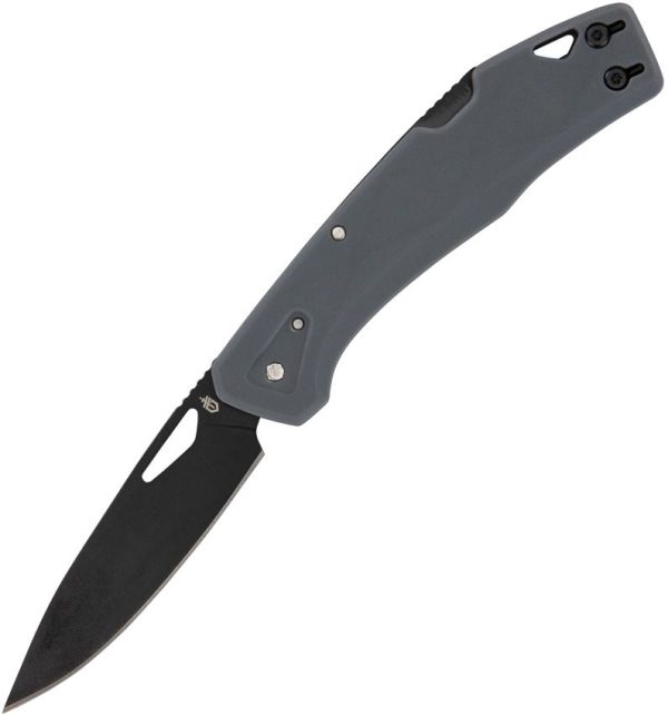 Gerber LST Lockback Gray - Black Oxide 440A