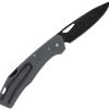 Gerber LST Lockback Gray - Black Oxide 440A