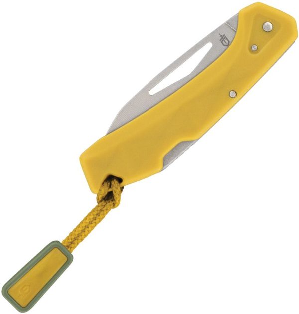 Gerber LST Mini Lockback - Yellow GFN Wharncliffe