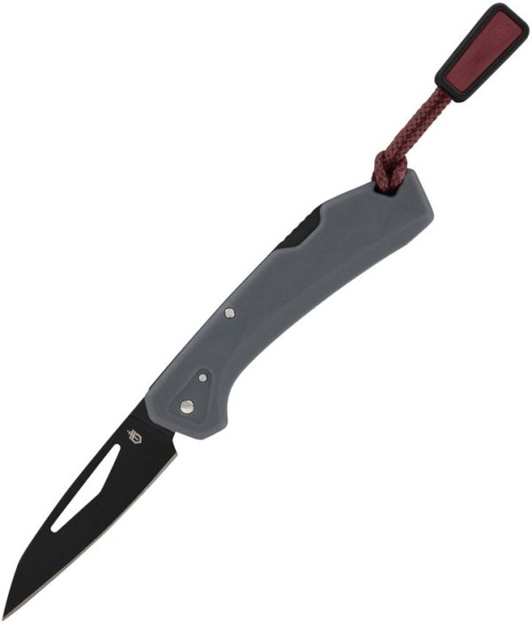 Gerber LST Mini Lockback - Gray GFN Black Oxide