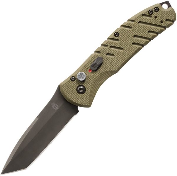 G1317.jpg Gerber Auto Propel Plunge Lock OD Green G10