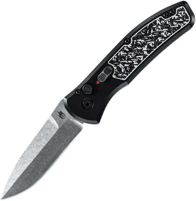 Gerber Auto Empower Plunge Lock Folding Knife CPM S30V Black