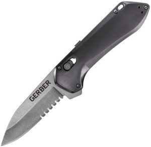 Gerber Highbrow Compact Assisted-Open Gray