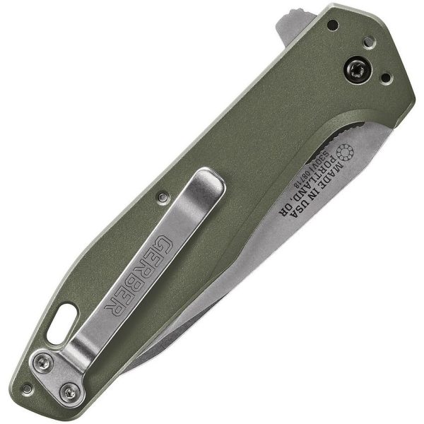 Gerber Fastball Linerlock Green CPM S30V