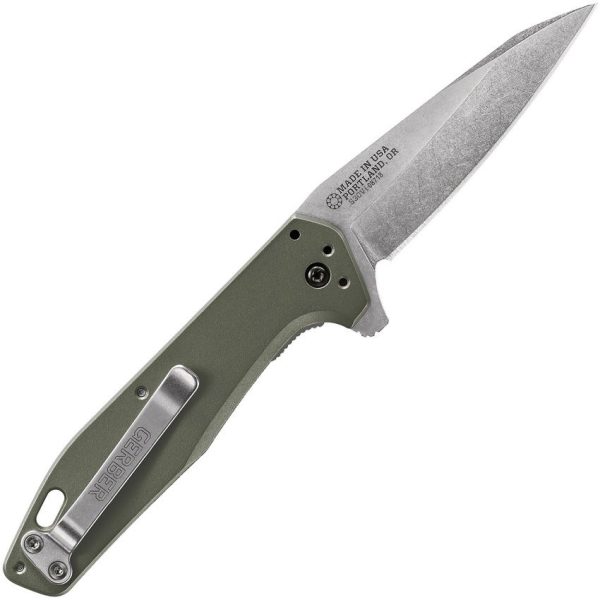 Gerber Fastball Linerlock Green CPM S30V