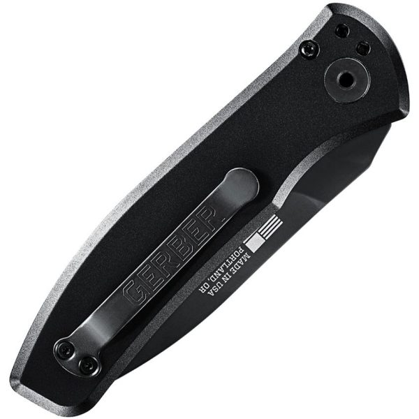 G1636_add_01.jpg Gerber Auto Empower Plunge Lock - CPM S30V Black