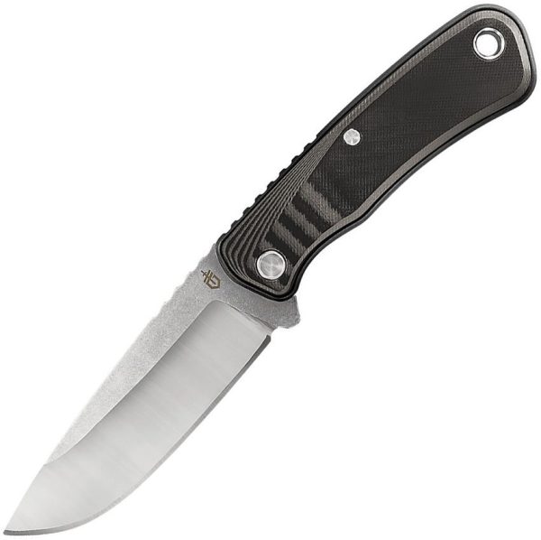Gerber Downwind Fixed Blade Gray - Drop Point