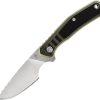 Gerber Downwind Caper Full Tang Fixed Blade - Green G10