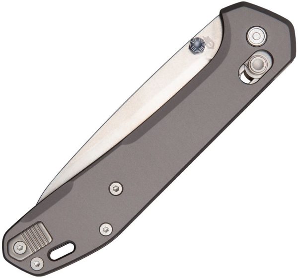 Gerber Savvy Pivot Lock Gray - CPM-20CV Wharncliffe