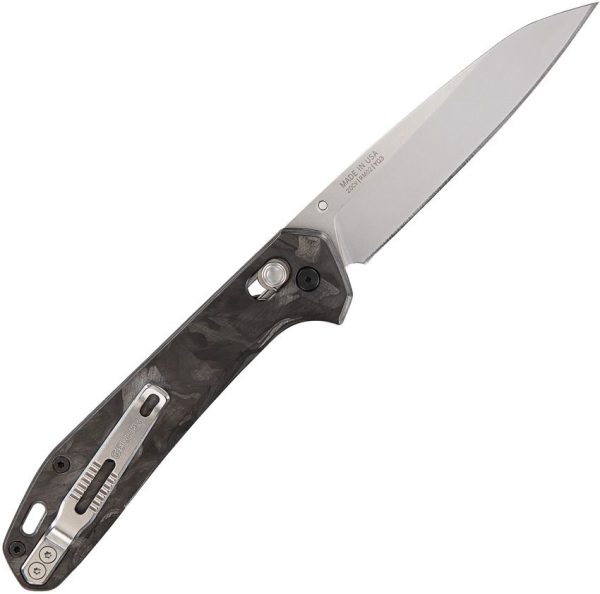Gerber Savvy Pivot Lock Folding Knife 3.5" CPM-20CV Carbon Fiber