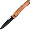 Gerber Affinity Framelock Copper Handle Folding Knife