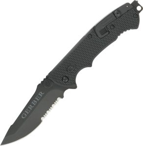 G1870.jpg Gerber Hinderer CLS Tactical Folding Knife Black