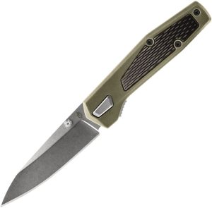 Gerber Fuse Linerlock Green Handle Folding Knife