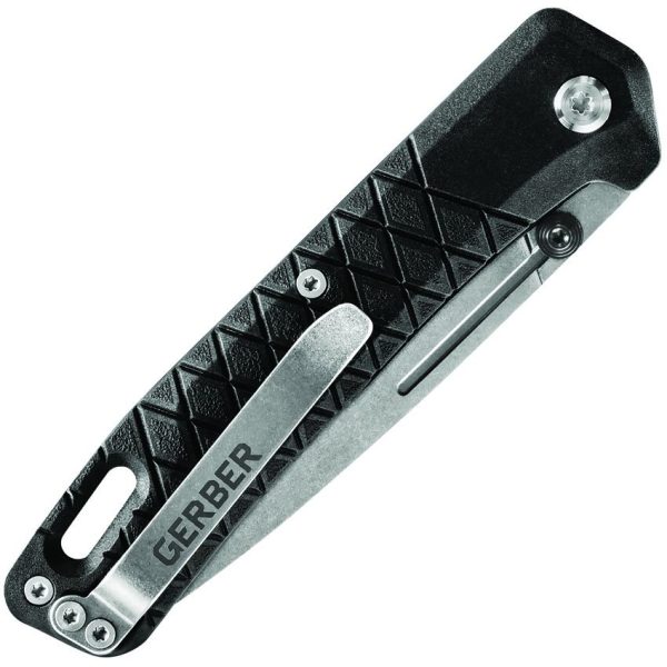 Gerber Zilch Linerlock Folding Knife 3" Black