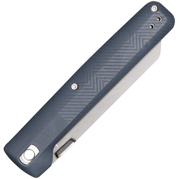 Gerber Pledge Clip Linerlock Blue Gray Folding Knife
