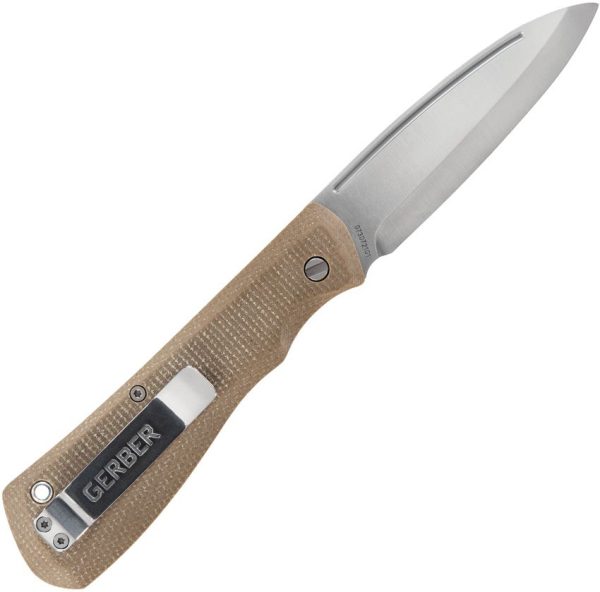 Gerber Mansfield Slip Joint Natural Micarta