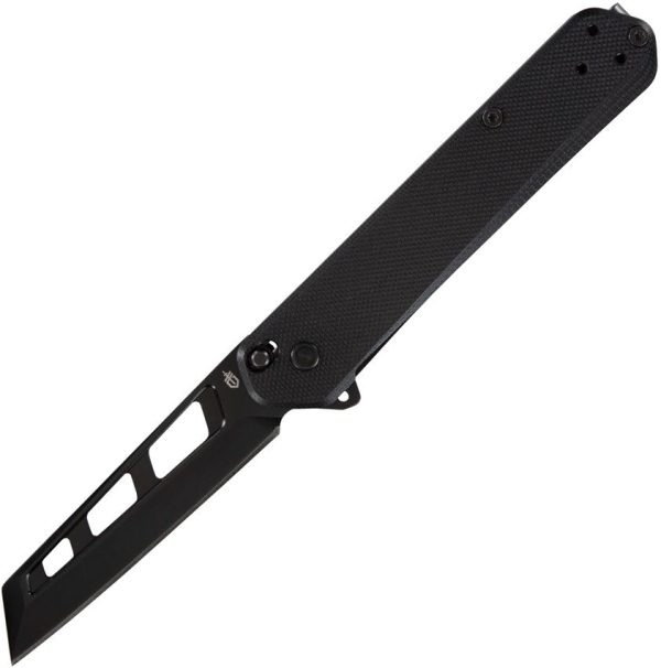 Gerber Pledge Spire Assisted D2 Black G10
