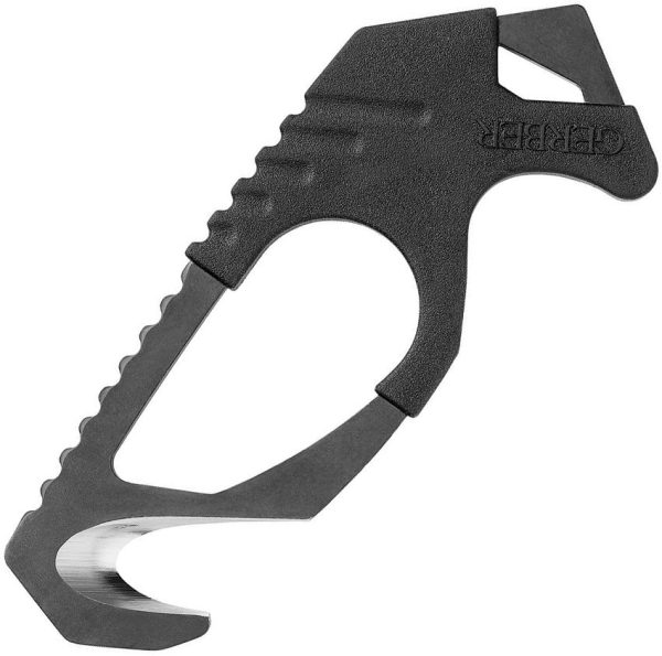 G1944.jpg Gerber Strap Cutter Fixed Blade Knife Black 4.25"