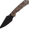 Kansept Fenrir Fixed Blade - Copper Foil Carbon Fiber