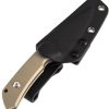 Kansept Fenrir Fixed Blade - Sand G10 Handle