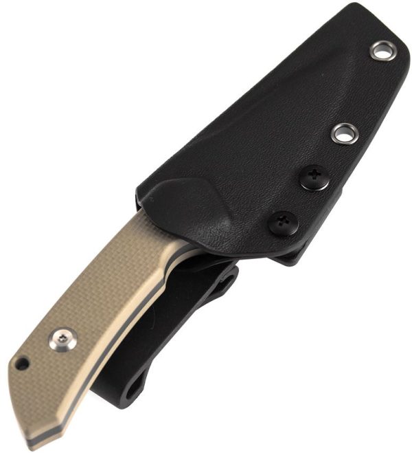 Kansept Fenrir Fixed Blade - Sand G10 Handle