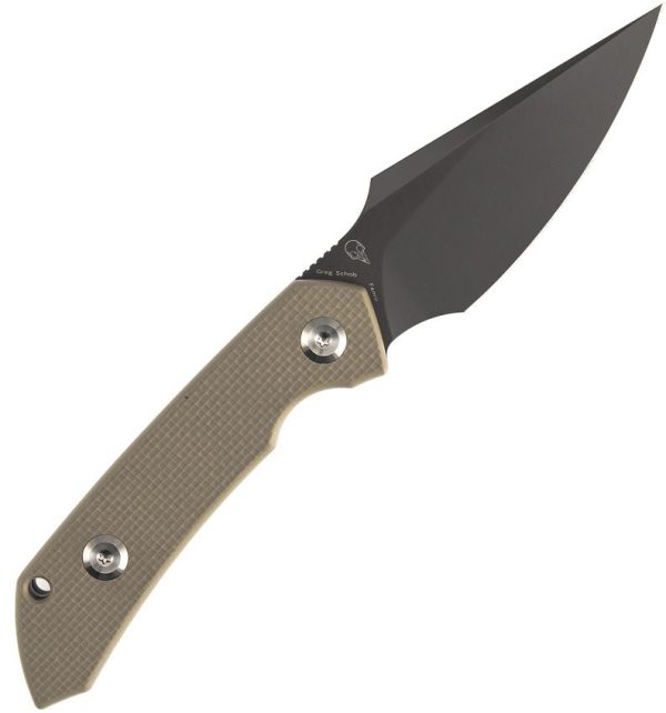 Kansept Fenrir Fixed Blade - Sand G10 Handle